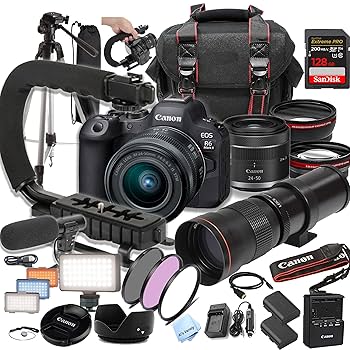 フジオカ　Canon EOS R6 Mark II 本体と付属品 商品構成 EOS R6 Mark II：レンズ交換式カメラ・レンズ｜個人